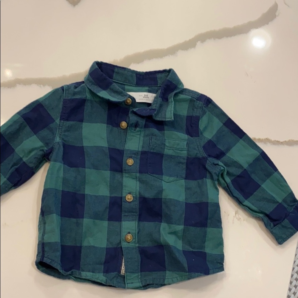 Gap plaid flannel